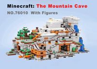 Blocs en stock 76010 The Mountain Cave Building Blocs Bricks 2688pcs Toys éducatifs 21137 Cadeaux de Noël T2210289220992