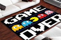 Alfombras sala de estar dormitorio hermoso alfombras de alfombras de felpu Pograph Pograps Pacman Cartoon Impring Children39s Play Carpetca2474850