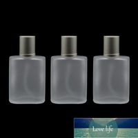 30ml Gray Cap Flat Style Frosted Semi Clear Glass Spray Perf...