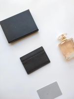 Lüks kredi iş cüzdanı banka kartı, kadın için mini kart sahibi yeni tasarımcı çantaları küçük orijinal deri çanta