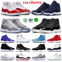 2023 Top High Jumpman 11 Basketball Shoes Men Women 11s Cherry Outdoors Midnight Navy Navy Cool Gray 25th Anniversary 72-10 Low Bred Pure Violet Mens Boot