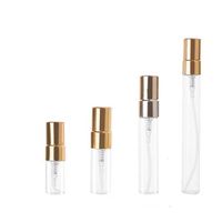 2ml 3ml 5ml 10ml Temiz Taşınabilir Mini Parfüm Cam Şişe Boş Kozmetik Örnek Test Tüpü İnce Flakonlar Seyahat Aracı En İyi Kalite