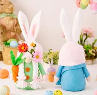 Bambola creativa ornamenti decorazioni pasquale forniture per feste in possesso di bamboli di bambola di coniglio carine