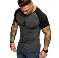 Men' s T Shirts Gym Exercise Muscle Running T- shirt Fitn...