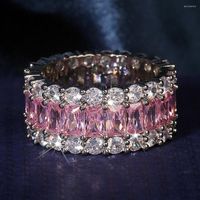 Кластерные кольца красочные драгоценные камни бриллианты для женщин белое золото серебряные цвета