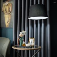 Tende tende per soggiorno camera da pranzo camera da letto semplice e moderno a colore puro ad alta precisione Blackout Luxury Custom