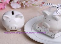 20sets Kids Child Gift Wedding gifts Ceramic Pig Piggy Bank ...