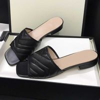 Frauenpailletten -Folie -Sandale mit Maultier sexy Sommergurt Pantoffeln echte Lederrutschen 28 Farben Flip Flops beste Qualität mit Box 274