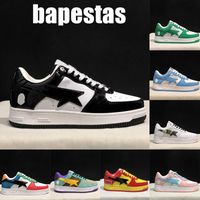 2023 Bapestas Designer Chaussures d￩contract￩es Platforms Sneakers Black White Sax Orange Green ABC Camo Purple Mens Womens Forme Forme Basketball Trainers