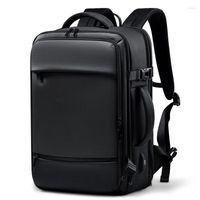 Sırt çantası erkekler usb şarjı genişletilmiş büyük kapasiteli 17 inç dizüstü bilgisayar mulfonctiona seyahat çantası iş mochila