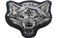 Wolf Sewing Notions Animal Patch Embroidery Armbands Iron On...