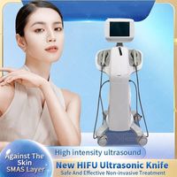 2 em 1 7d Máquina de ultramage de equipamento RF HIFU com alça VMAX Remoção de rugas Ultraform Machine Lifting Face Beauty dispositivo
