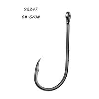 12 Gr￶￟en 6# -6 / 0# 92247 K￶derholder Single Hook High Carbon Stahl Stachelhaken Asian Carp Fishing Gear 200 Teile / Los BL-07