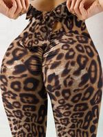 Leggings femminile da donna ad alto elastico magro magro magro floreale mimetico Leopard Legging Slim jegging fitness Leggins Gym Sport Pants
