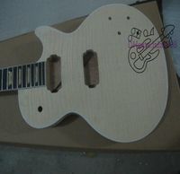 Kit de guitarra el￩trica inacabada de mogno da loja personalizada com Maple Top1728061 chamado Maple