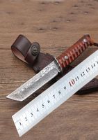 Couteau pliant de haute qualité damas en acier à billes de poche couteau à couteau utile