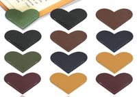Закладка на закладки Smfanlin Leather Heart Страница страница угловой книга отмечает маркеры стильные аксессуары для чтения ручной работы для чтения книги7892192