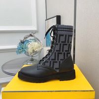 2023 Дизайнер Rockoko Boots Women Angle Martin Boot Biker вязаная эластичная ткань обувь зимняя платформа для обуви
