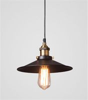 Edison Metal Vintage Kolye Lambası Endüstriyel Tavan Işık Fikstür Yatak Odası Bar Oturma Odası Ev Aydınlatma PA00015231935