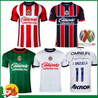 2022 2023 Chivas de Guadalajara Jerseys de f￺tbol 22/23 3rd Liga MX A.Zaldivar Calder￳n J.Macias Brizuela A.Vega Ponce Alvarado Hombre Kit Kit Kit F￺tbol Camiseta de f￺tbol