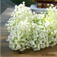 Dekorative Blumen Gypsophila Seiden Baby Atem künstliche falsche Pflanze Home Hochzeitsfeier Dekoration