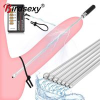 Sexualmassagegerät Urethralen Dilatatoren Penis -Stecker Vibrationsinsertion Catheter Sound G Punkt an stimulieren Vibrator Erwachsene Spielzeug für Männer
