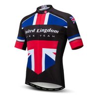 Cycling Jersey Man UK Breathable Ropa Séchage rapide Polyester Spring Summer Sportswear Pro Teams Vêtements Bike4626465