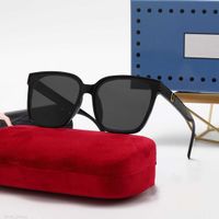 Óculos de sol da moda de moda de luxo Homens e mulheres Full Frame UV400 Designers Sun Glasses Top Quality for Man Woman
