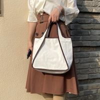 Вечерние сумки 2022 Весна лето японская корейская корейская большая способность Canvas Bag in in portable Armpit Plouds Fashion Retro Женщины