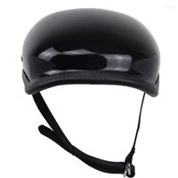 Motorcycle Helmets Classic Cafe Racer Helmet Bajo Perfil 1/2 Capaceta Vintage Capacete Moto M-XXL Saféz y comodidad