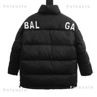 Designer femminile Balencigas Down Giacca inverno marca giubbotto giacche da palude giacche cappotto esterno parka causale addensato caldo