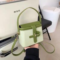 Вечерние сумки весна модная чай зеленый высококачественный западный стиль маленькая сумка 2022 Дизайнерская сумочка свежая сладкая девочка Одно плечо