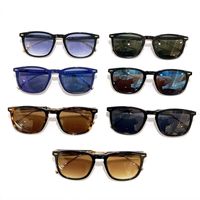 Óculos de sol para mulheres e homens verão 1375S estilo UV400 Retro com óculos de armação cheia com quadro