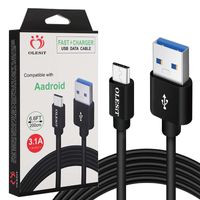 2023 para Samsung Olesit Cables Tipo-C Cable Fast Carger Micro USB Datos 1M 2M 3M 3.1A Huawei 5a con minorista