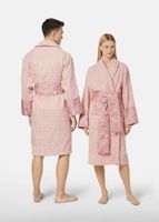 Влюбленные дизайнерские одежды для сонной одежды роскошные классические хлопок Новый халат Мужчины и женщины бренд кимоно теплые халаты для халаты дома Unisex Bathrobes K1739