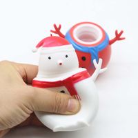 Neues Design kreativer süßer Weihnachts Weihnachtsmann Dekompression Spielzeug für Kindergeschenke