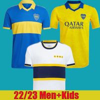 2022 2023 Boca Juniors Soccer Jerseys Home Away Gago Osvaldo Carlitos Perez de Rossi Tevez Pavon Jrs Мужчина детская футбольная рубашка