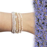 أساور سحر Hangjing العصرية 2022 مصمم الأزياء Multilayer Crystal Beads Bowsles Pulseras Mujer Jewelry for Women Gift