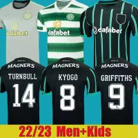 22 23 Celtic Away Home Soccer Jersey FC Jota Ajeti 2022 2023 Mens Kids Abada McGregor Turnbull Kyogo Starfelt Carter-Vickers Bab