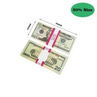 Funny Toys Funny Toy Money Movie Prop Banknote 20 Dollars Cu...