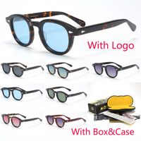 Gafas de sol Johnny Depp Gafas de sol polarizadas Hombres Mujeres Lemtosh Estilo con caja Caja de lujo Diseñador de gafas Sun para mujer 221101
