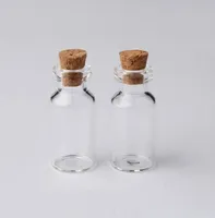 Vials Clear Glass Bottles With Corks Mini Glass Bottle Wood ...