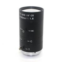 HD 6-60mm 1 3 CS Lens CCTV Lens IR F1 6 Manuel Zoom IP CCTV CCD Kamera208s için Manuel Iris