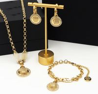 Rose Gold & Silver Necklaces Bracelet Earring Sets Banshee M...