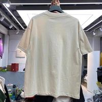 남성용 T 셔츠 씻은 인쇄 정신 빈티지 하운드 하이 스트리트 티셔츠