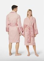 Robes ￠ la maison Femmes et hommes Sexy Fashion Night Night Robe Long Manches Unisexe Sleep Lounge Pink Bandage Boultes V￪tements de sommeil Chaussade Automne V￪tements d'hiver Dhl Dhl