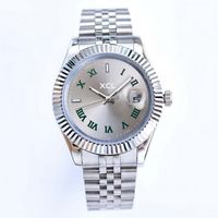 PerfectWatch Womens Silver Watch 31 mm DateJust Roman 36 mm Oyster Perpetual Luxurious Automatic mécanique Luminal Sapphire 904L Montres en acier inoxydable