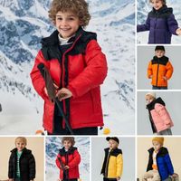 Детский север дизайнер Down Coats Winter Puffer Face Jackets Женская модная куртка пары Parka Outdoor Ware Feath