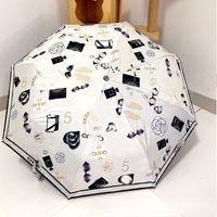 Uso duplo guarda -chuvas protetor solar e proteção UV dobrando guarda -chuva automática para sol e chuva