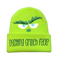 Grinch Casual Beanies for Men Women Fashion Knitted Winter H...